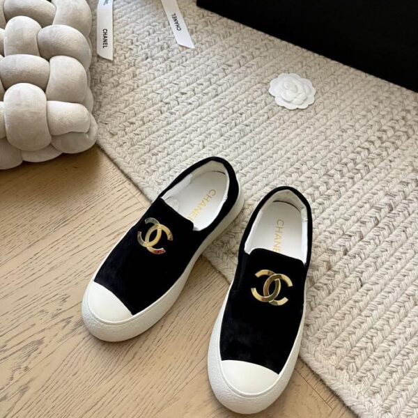 repliche,replica,perfette,siti di,affidabili,migliori siti,dove comprare,1:1,scarpe da ginnastica Mocassini pigri con suola spessa della nuova primavera di Chanel