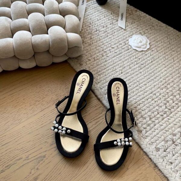 repliche,replica,perfette,siti di,affidabili,migliori siti,dove comprare,1:1,scarpe da ginnastica Chanel inizio primavera nuovi sandali con tacco alto con altezza tacco 3,57,5 cm