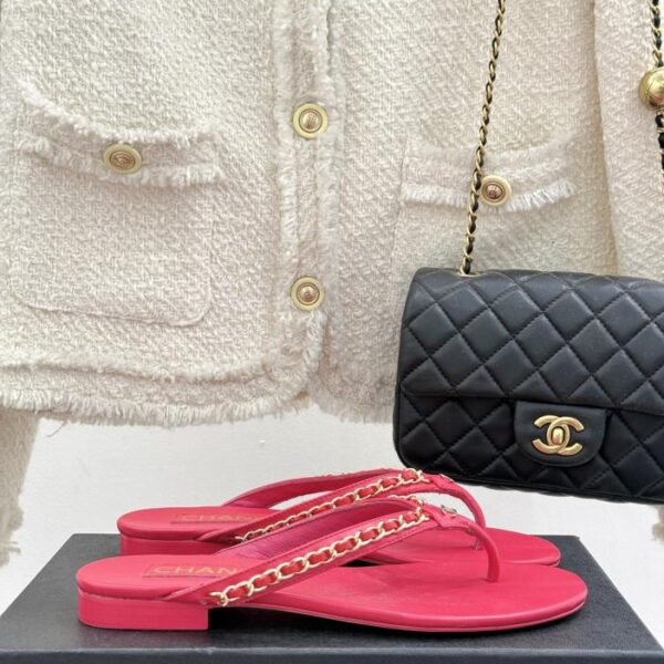 repliche,replica,perfette,siti di,affidabili,migliori siti,dove comprare,1:1,scarpe da ginnastica CHANEL classiche nuove infradito a catena