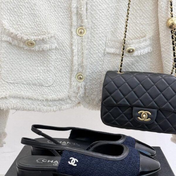 repliche,replica,perfette,siti di,affidabili,migliori siti,dove comprare,1:1,scarpe da ginnastica Sandali cavi classici color block di CHANEL con retro