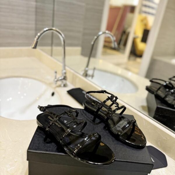 repliche,replica,perfette,siti di,affidabili,migliori siti,dove comprare,1:1,scarpe da ginnastica Sandali SAINT LAURENT con tacco alto