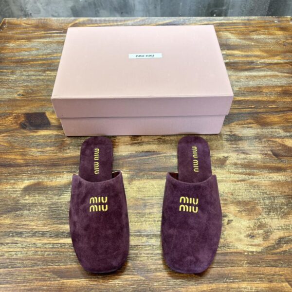 Ciabatte estive Miu Miu a mezza punta [versione top]