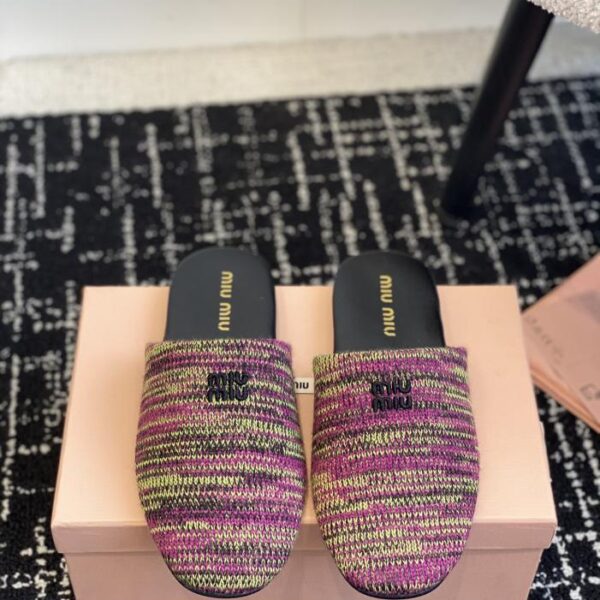 repliche,replica,perfette,siti di,affidabili,migliori siti,dove comprare,1:1,scarpe da ginnastica Miu Miu nuove pantofole estive ciabatte in lana