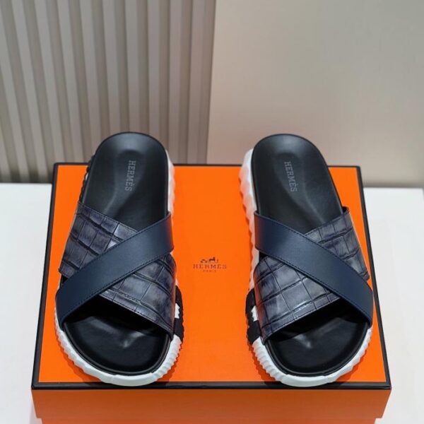 repliche,replica,perfette,siti di,affidabili,migliori siti,dove comprare,1:1,scarpe da ginnastica Ciabatte sandali da uomo Hermes Infra
