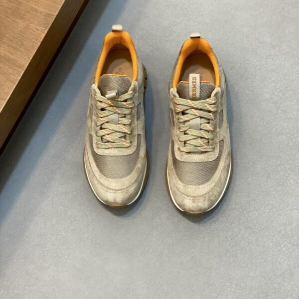 repliche,replica,perfette,siti di,affidabili,migliori siti,dove comprare,1:1,scarpe da ginnastica Scarpe casual Hermes in pelle di vitello nappa con rete traspirante