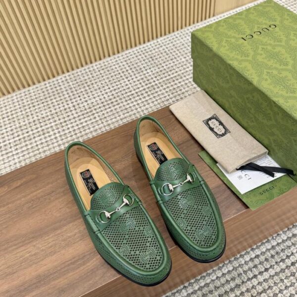 repliche,replica,perfette,siti di,affidabili,migliori siti,dove comprare,1:1,scarpe da ginnastica Scarpe business casual in pelle da uomo di Gucci