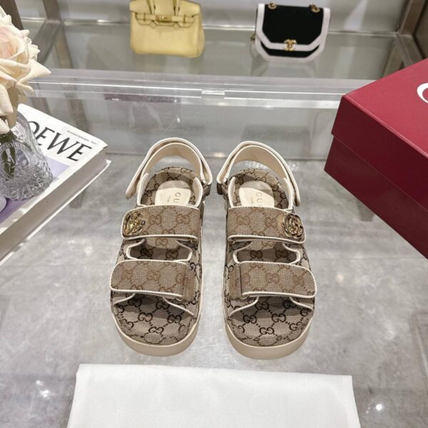 Sandali bassi Gucci Doppia G da donna