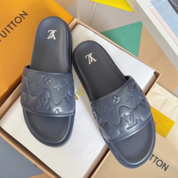 Sandali in rilievo in rilievo della serie Louis Vuitton Miami