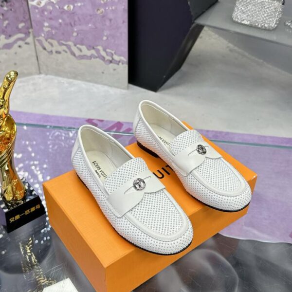 repliche,replica,perfette,siti di,affidabili,migliori siti,dove comprare,1:1,scarpe da ginnastica Pantofole piatte in co-branding Louis Vuitton X TM 6AM Takashi Murakami