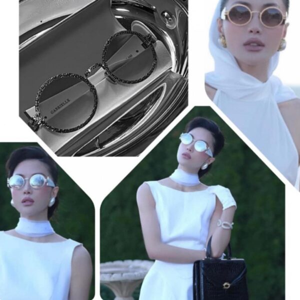 repliche,replica,perfette,siti di,affidabili,migliori siti,dove comprare,1:1,scarpe da ginnastica Nuovi occhiali da sole YSL Saint Laurent con montatura tonda in metallo GABRIELLE unisex