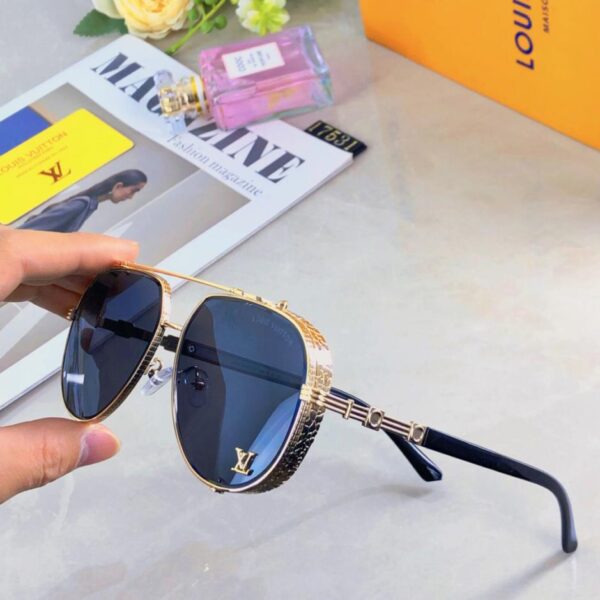 repliche,replica,perfette,siti di,affidabili,migliori siti,dove comprare,1:1,scarpe da ginnastica Occhiali da sole Louis Vuitton stile punk retrò da uomo europeo e americano