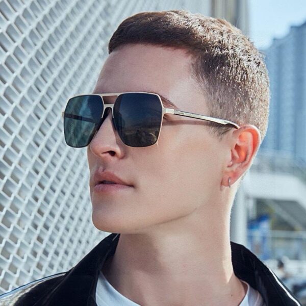 repliche,replica,perfette,siti di,affidabili,migliori siti,dove comprare,1:1,scarpe da ginnastica GUCCI Occhiali da sole polarizzati aviator colorati da uomo, lenti polarizzate HD, montatura senza montatura