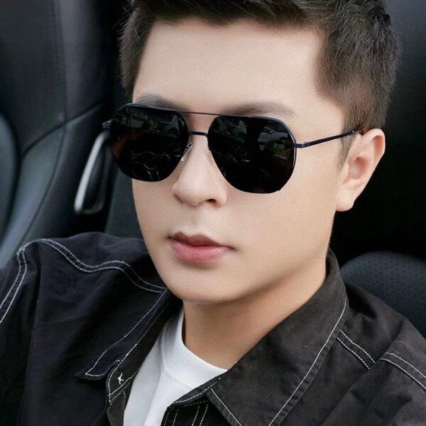 repliche,replica,perfette,siti di,affidabili,migliori siti,dove comprare,1:1,scarpe da ginnastica GUCCI Occhiali da sole polarizzati aviator colorati da uomo, lenti polarizzate HD, montatura senza montatura