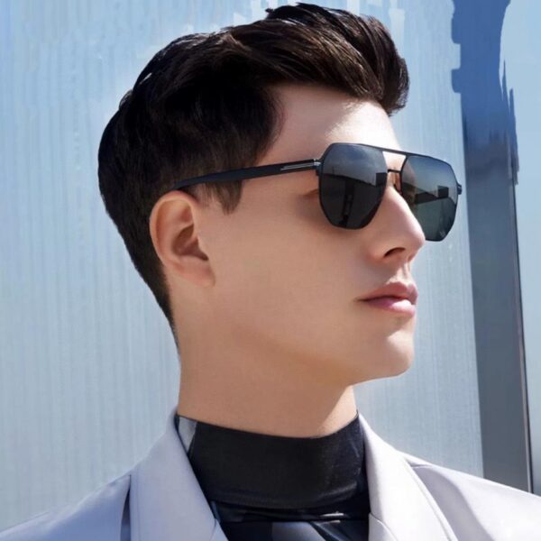 repliche,replica,perfette,siti di,affidabili,migliori siti,dove comprare,1:1,scarpe da ginnastica GUCCI Occhiali da sole polarizzati aviator colorati da uomo, lenti polarizzate HD, montatura senza montatura