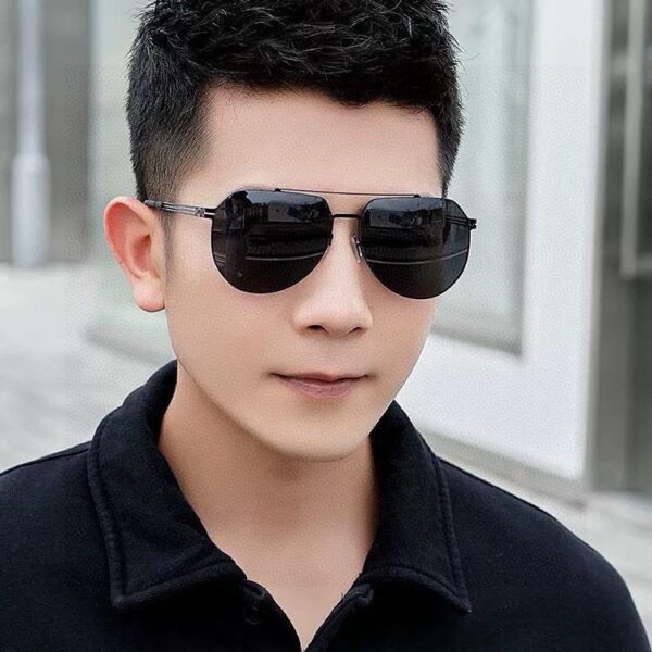 repliche,replica,perfette,siti di,affidabili,migliori siti,dove comprare,1:1,scarpe da ginnastica GUCCI Occhiali da sole polarizzati aviator colorati da uomo, lenti polarizzate HD, montatura senza montatura