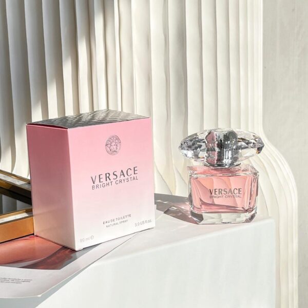 Versace Bright Crystal Pink Diamond Fragranza da donna 90 ml (796E)