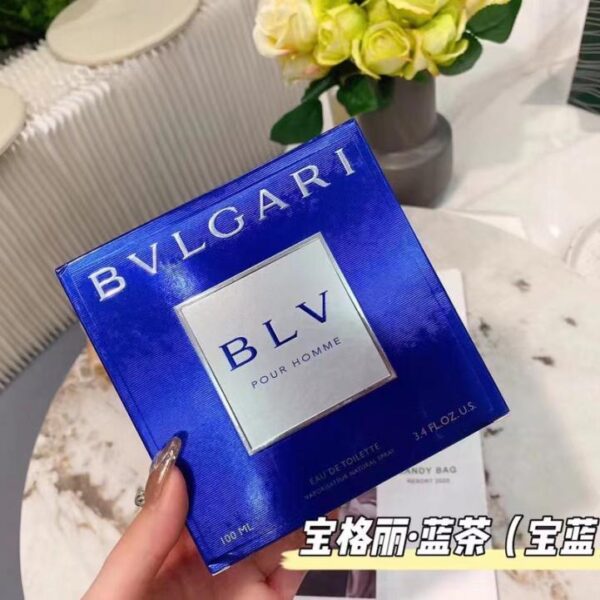 BLVBVLGARI Tè Blu Fragranza da uomo 100ml (89E6)