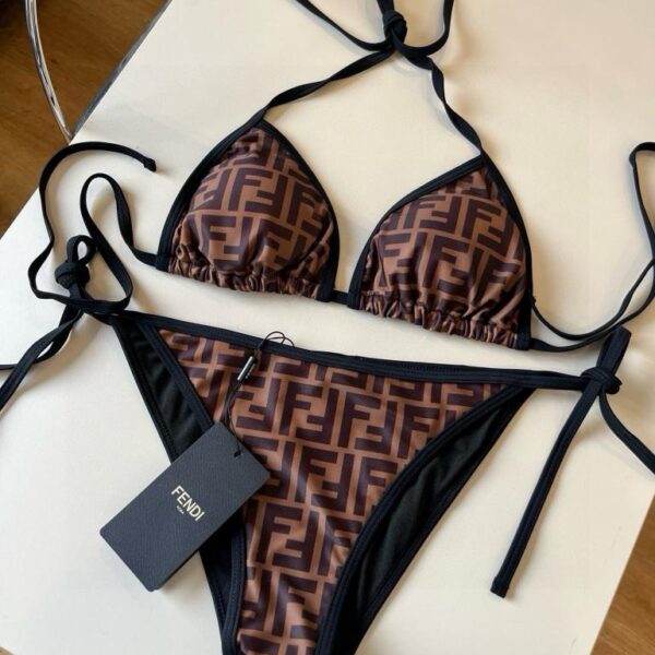 repliche,replica,perfette,siti di,affidabili,migliori siti,dove comprare,1:1,scarpe da ginnastica Nuovo bikini stampato FD Fendi️