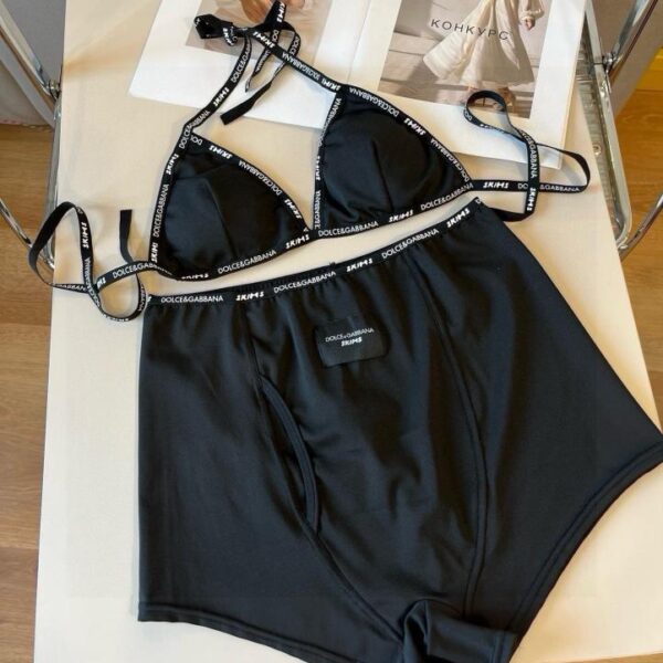 repliche,replica,perfette,siti di,affidabili,migliori siti,dove comprare,1:1,scarpe da ginnastica Costume da bagno separato D&G New Ribbon Bikini