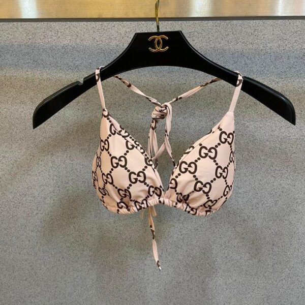 repliche,replica,perfette,siti di,affidabili,migliori siti,dove comprare,1:1,scarpe da ginnastica Costume bikini con stampa Gucci