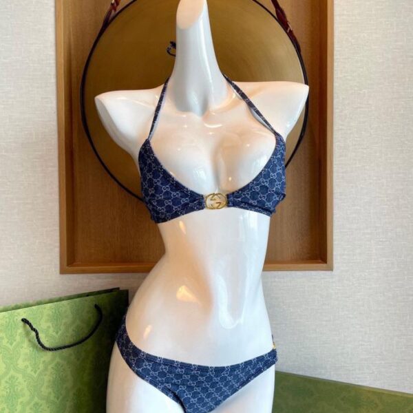 repliche,replica,perfette,siti di,affidabili,migliori siti,dove comprare,1:1,scarpe da ginnastica Nuovo bikini blu Gucci (con coppe)