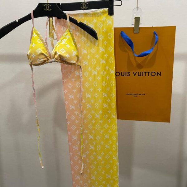 repliche,replica,perfette,siti di,affidabili,migliori siti,dove comprare,1:1,scarpe da ginnastica Bikini👙➕gonna in garza di Louis Vuitton
