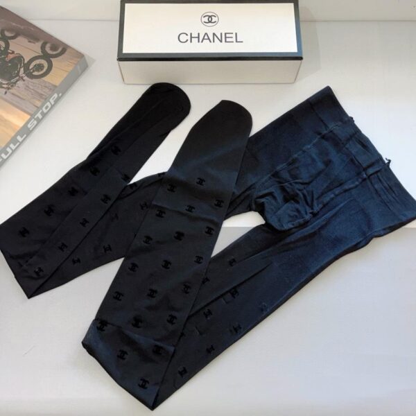 repliche,replica,perfette,siti di,affidabili,migliori siti,dove comprare,1:1,scarpe da ginnastica [1 paio in una scatola] CHANEL calze classiche floccate con lettere