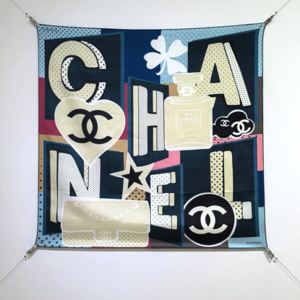 repliche,replica,perfette,siti di,affidabili,migliori siti,dove comprare,1:1,scarpe da ginnastica SCC2502 Chanel in twill di seta double face 90×90 cm da 18 mm