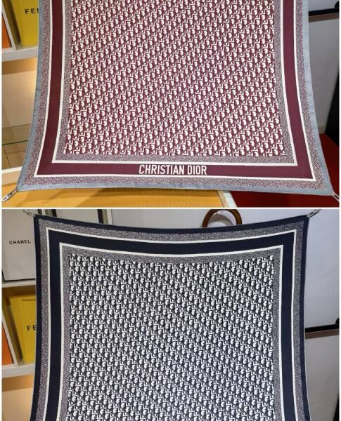 repliche,replica,perfette,siti di,affidabili,migliori siti,dove comprare,1:1,scarpe da ginnastica SDO2446 [18 mm fronte-retro] Sciarpa quadrata originale Dior fronte-retro in seta da 90 cm