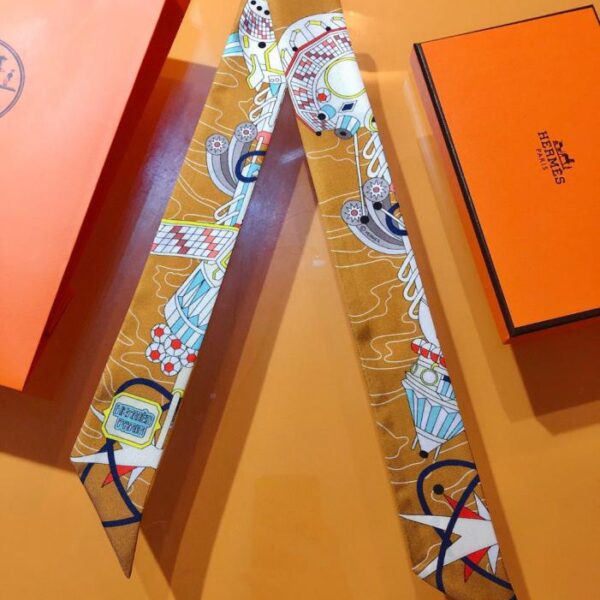 repliche,replica,perfette,siti di,affidabili,migliori siti,dove comprare,1:1,scarpe da ginnastica PHMS2283🦋 Nuova Twilly di Hermès【Sciarpa Odyssey】‼