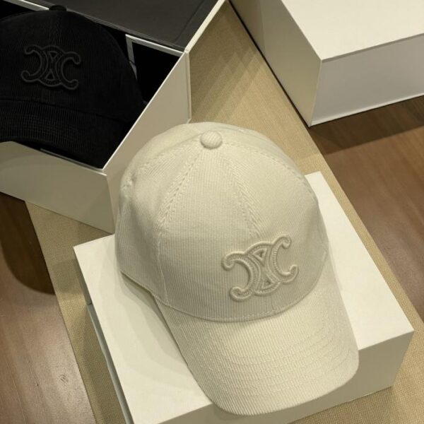 repliche,replica,perfette,siti di,affidabili,migliori siti,dove comprare,1:1,scarpe da ginnastica Il nuovo berretto da baseball in velluto a coste con logo Arco di Trionfo di Celine (C5C5)