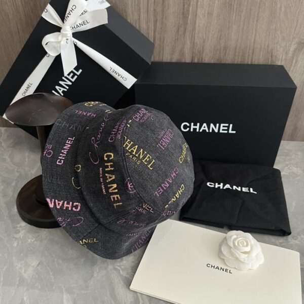 repliche,replica,perfette,siti di,affidabili,migliori siti,dove comprare,1:1,scarpe da ginnastica Cappello a secchiello in cotone personalizzato originale Chanel con lettera stampata logo stile design graffiti (84A3)