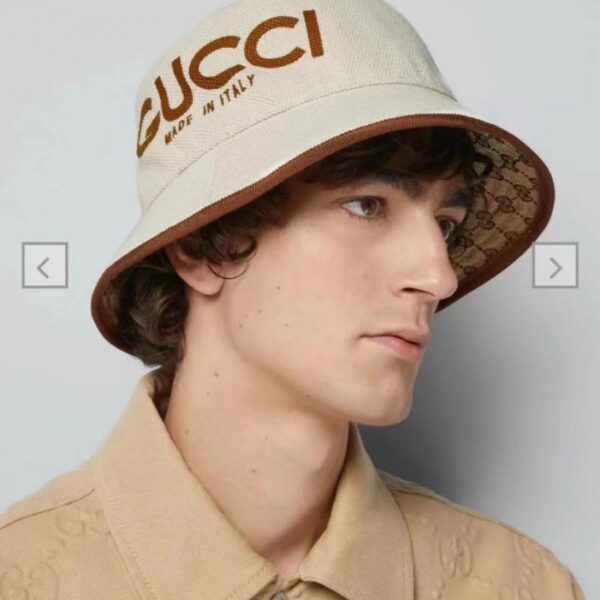 repliche,replica,perfette,siti di,affidabili,migliori siti,dove comprare,1:1,scarpe da ginnastica GUCCI contatore nuovo cappello da pescatore ricamato semplice (769A)
