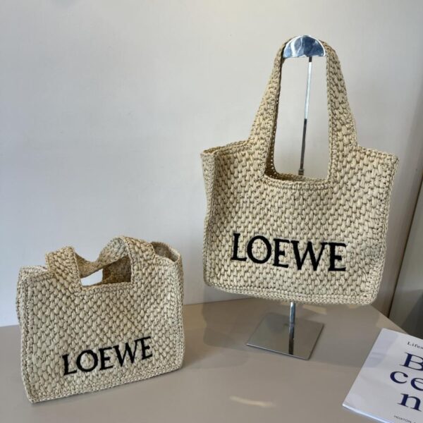 repliche,replica,perfette,siti di,affidabili,migliori siti,dove comprare,1:1,scarpe da ginnastica Borsa tote in paglia di Loewe