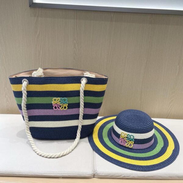 repliche,replica,perfette,siti di,affidabili,migliori siti,dove comprare,1:1,scarpe da ginnastica Borsa per cappelli LOEWE erba arcobaleno