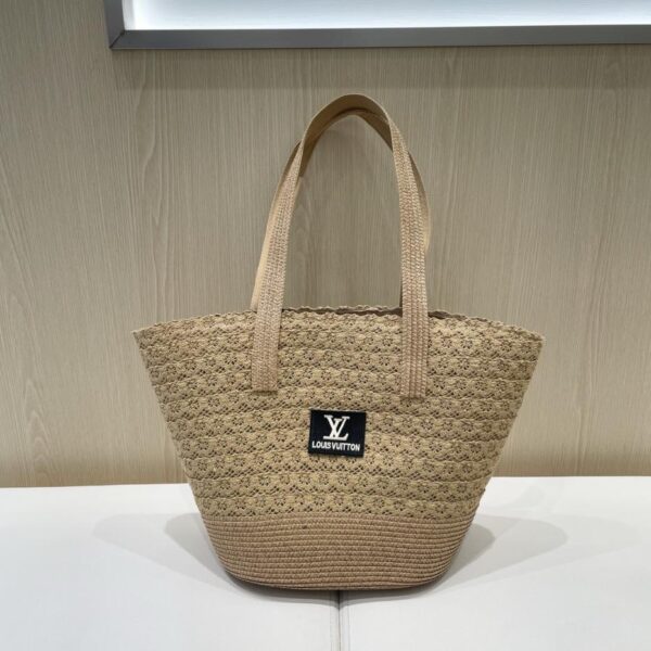 repliche,replica,perfette,siti di,affidabili,migliori siti,dove comprare,1:1,scarpe da ginnastica Berretto da baseball Louis Vuitton LouisVuitton nuova borsa francese in paglia di pizzo dolce