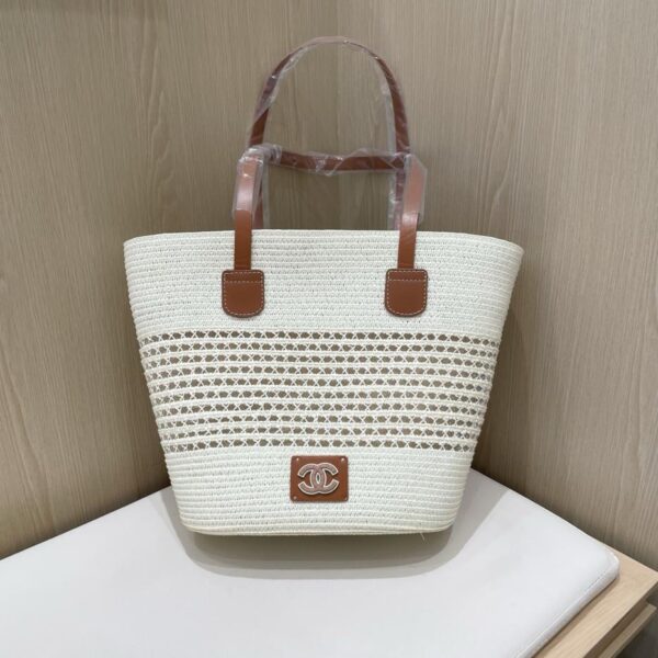 repliche,replica,perfette,siti di,affidabili,migliori siti,dove comprare,1:1,scarpe da ginnastica Borsa grande in tessuto intrecciato in stile resort popolare autunno e inverno di Chanel
