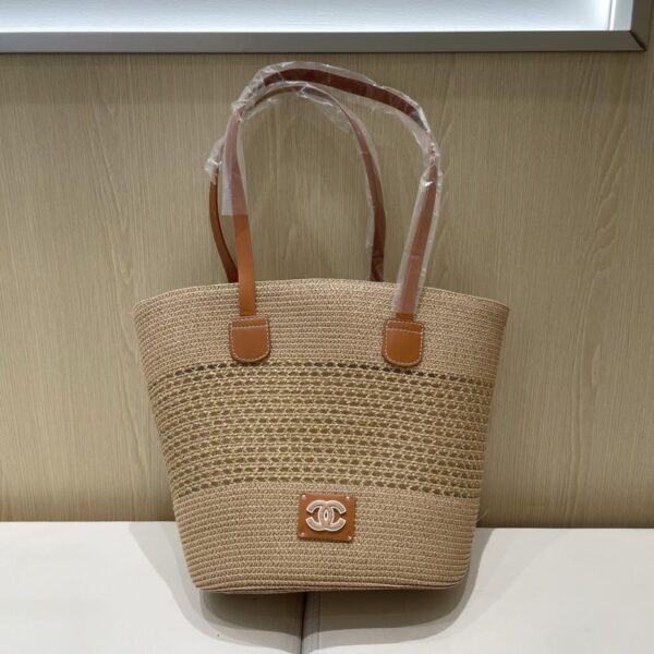 repliche,replica,perfette,siti di,affidabili,migliori siti,dove comprare,1:1,scarpe da ginnastica Borsa grande in tessuto intrecciato in stile resort popolare autunno e inverno di Chanel