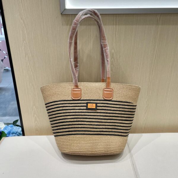 repliche,replica,perfette,siti di,affidabili,migliori siti,dove comprare,1:1,scarpe da ginnastica Nuova borsa da donna in paglia fatta a mano di Hermes