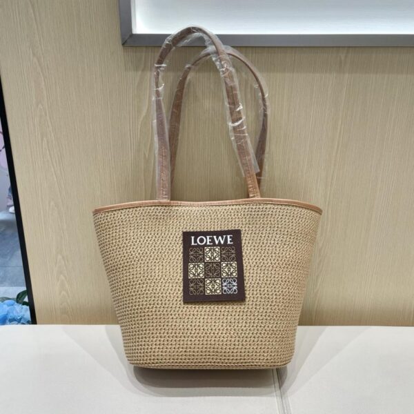 Borsa LOEWE in paglia fine intrecciata
