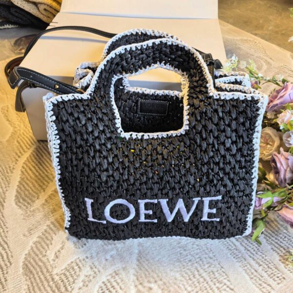 repliche,replica,perfette,siti di,affidabili,migliori siti,dove comprare,1:1,scarpe da ginnastica Borsa tote in paglia di Loewe