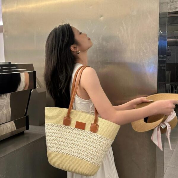 repliche,replica,perfette,siti di,affidabili,migliori siti,dove comprare,1:1,scarpe da ginnastica Sito ufficiale di Hermes, borsa in paglia, borsa in rafia intrecciata a mano