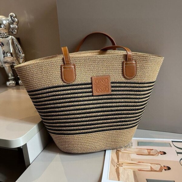 repliche,replica,perfette,siti di,affidabili,migliori siti,dove comprare,1:1,scarpe da ginnastica Sito ufficiale LOEWE borsa in paglia, borsa in rafia intrecciata a mano