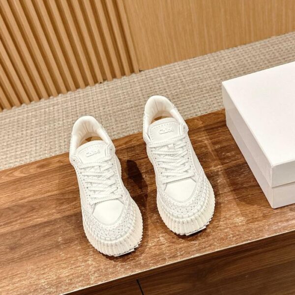 repliche,replica,perfette,siti di,affidabili,migliori siti,dove comprare,1:1,scarpe da ginnastica Chloé nuove scarpe da ginnastica bianche