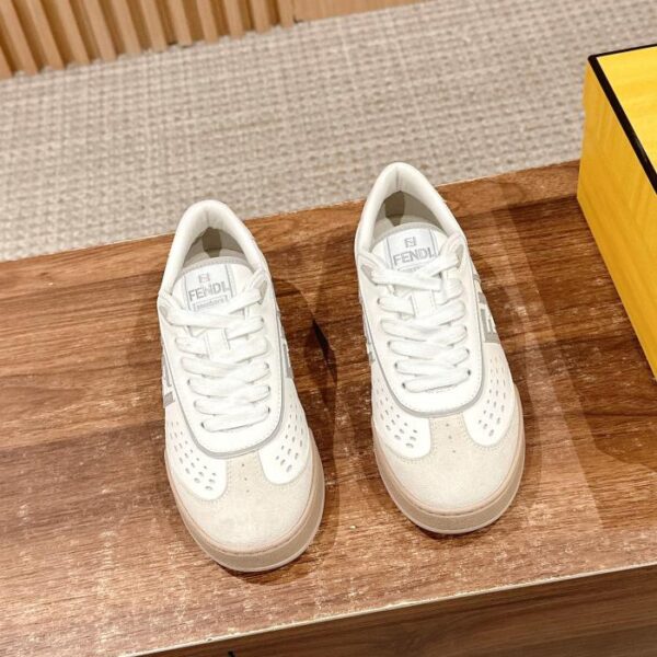 Fendi sneakers casual per coppie, stesso stile per uomo e donna