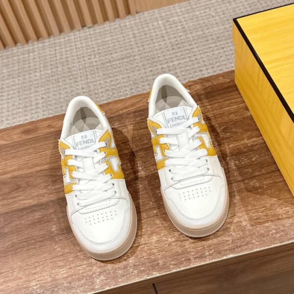 Fendi sneakers casual per coppie, stesso stile per uomo e donna