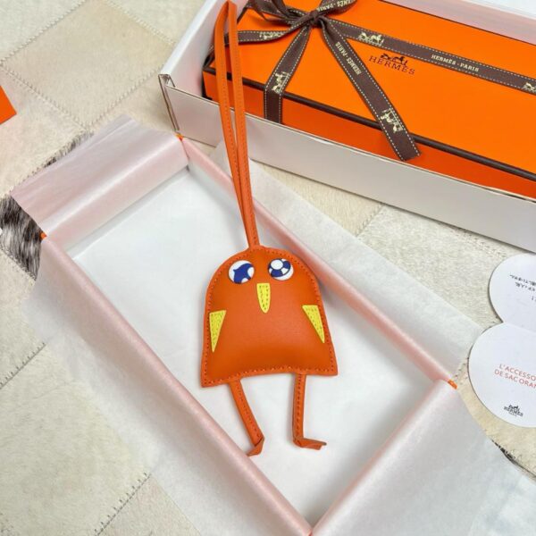 Ciondolo per borsa HERMES Hibouton Charm