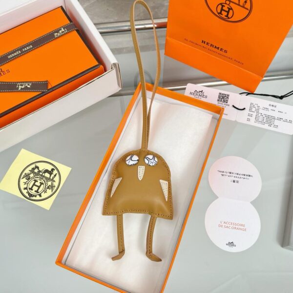 Ciondolo per borsa HERMES Hibouton Charm