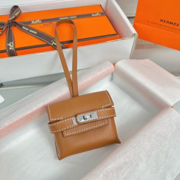 repliche,replica,perfette,siti di,affidabili,migliori siti,dove comprare,1:1,scarpe da ginnastica Ciondolo per borsa per cuffie HERMES Kelly, prodotto originale squisito, puramente fatto a mano con cuciture