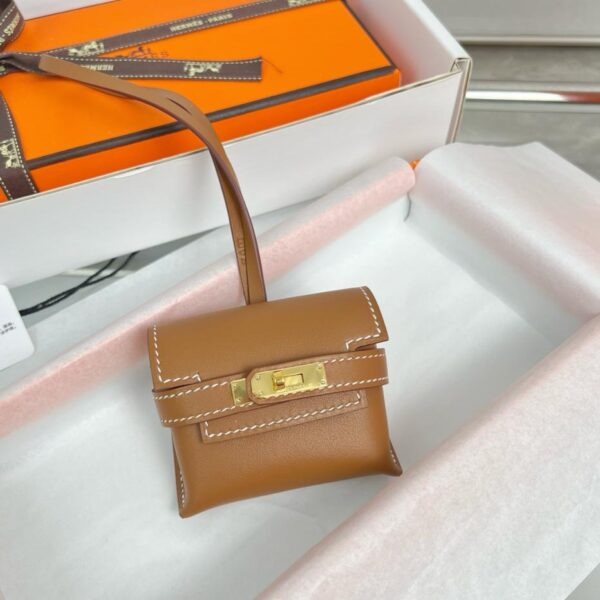repliche,replica,perfette,siti di,affidabili,migliori siti,dove comprare,1:1,scarpe da ginnastica Ciondolo per borsa per cuffie HERMES Kelly, prodotto originale squisito, puramente fatto a mano con cuciture